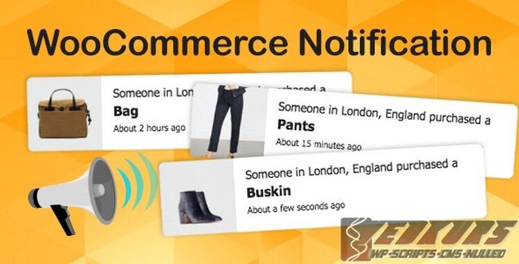 WooCommerce Notification ~ Увеличьте свои продажи