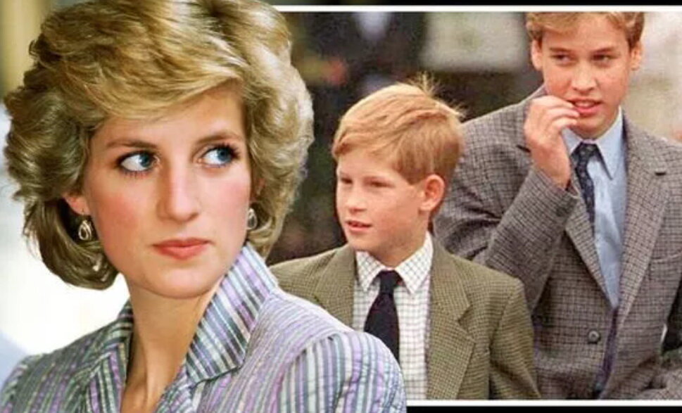 Принцесса Диана с детьми (фото Getty)