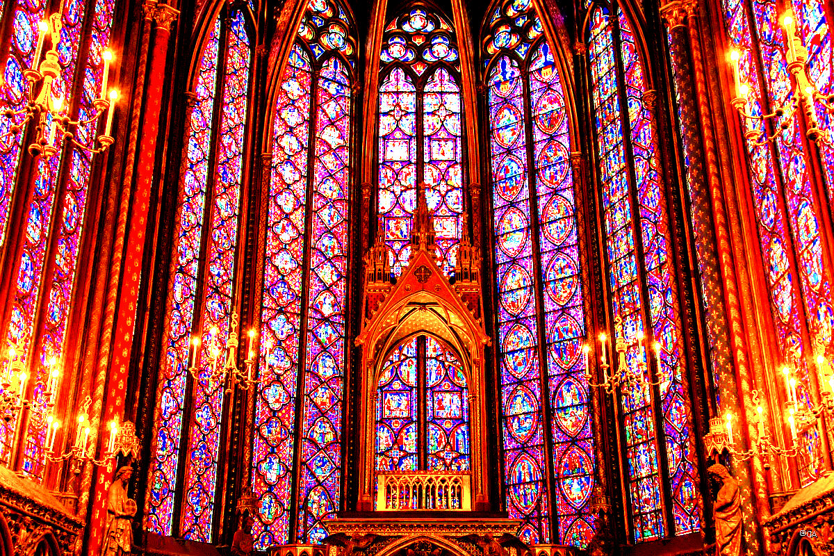 Ну разве не прекрасна Сент-Шапель?