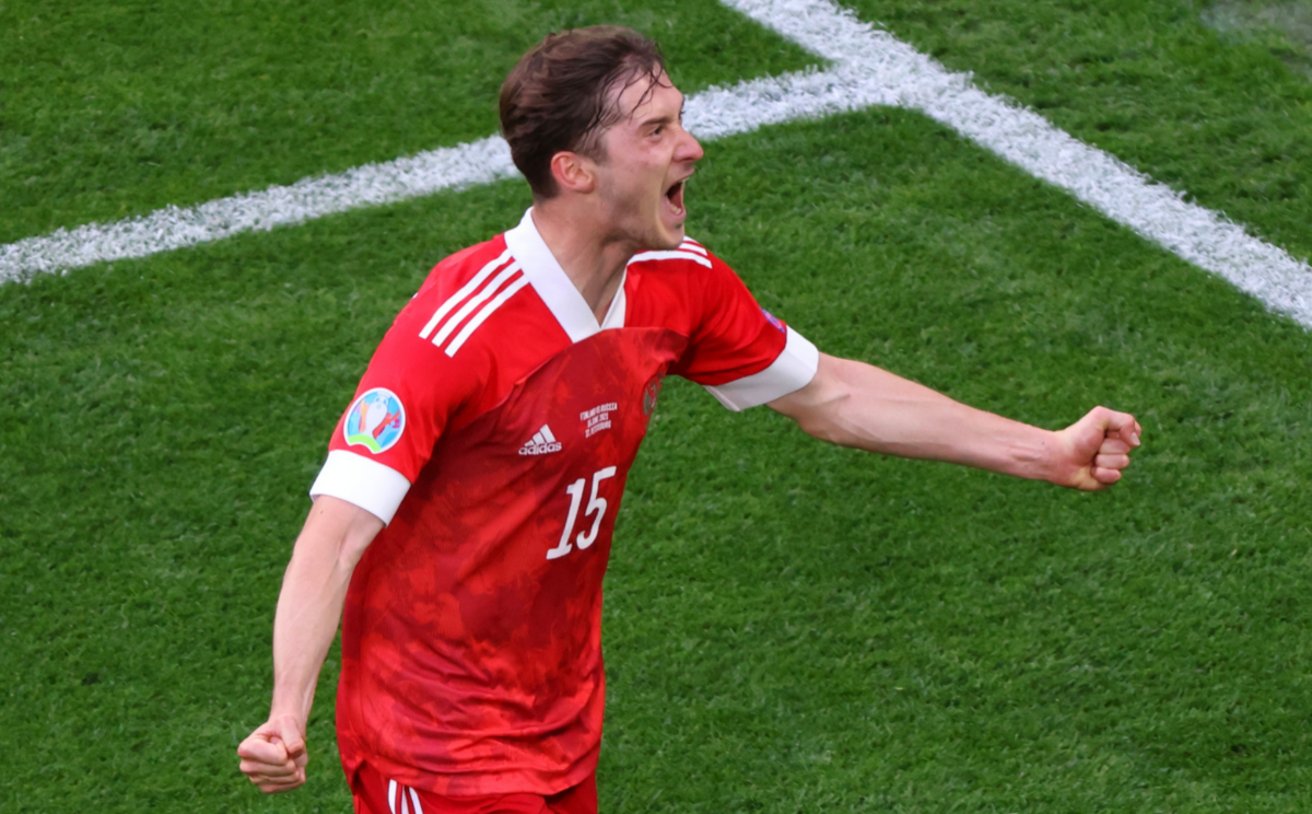 Алексей Миранчук не радовал болельщиков сборной России с матча против финнов на Евро-2020. Фото: globallookpress