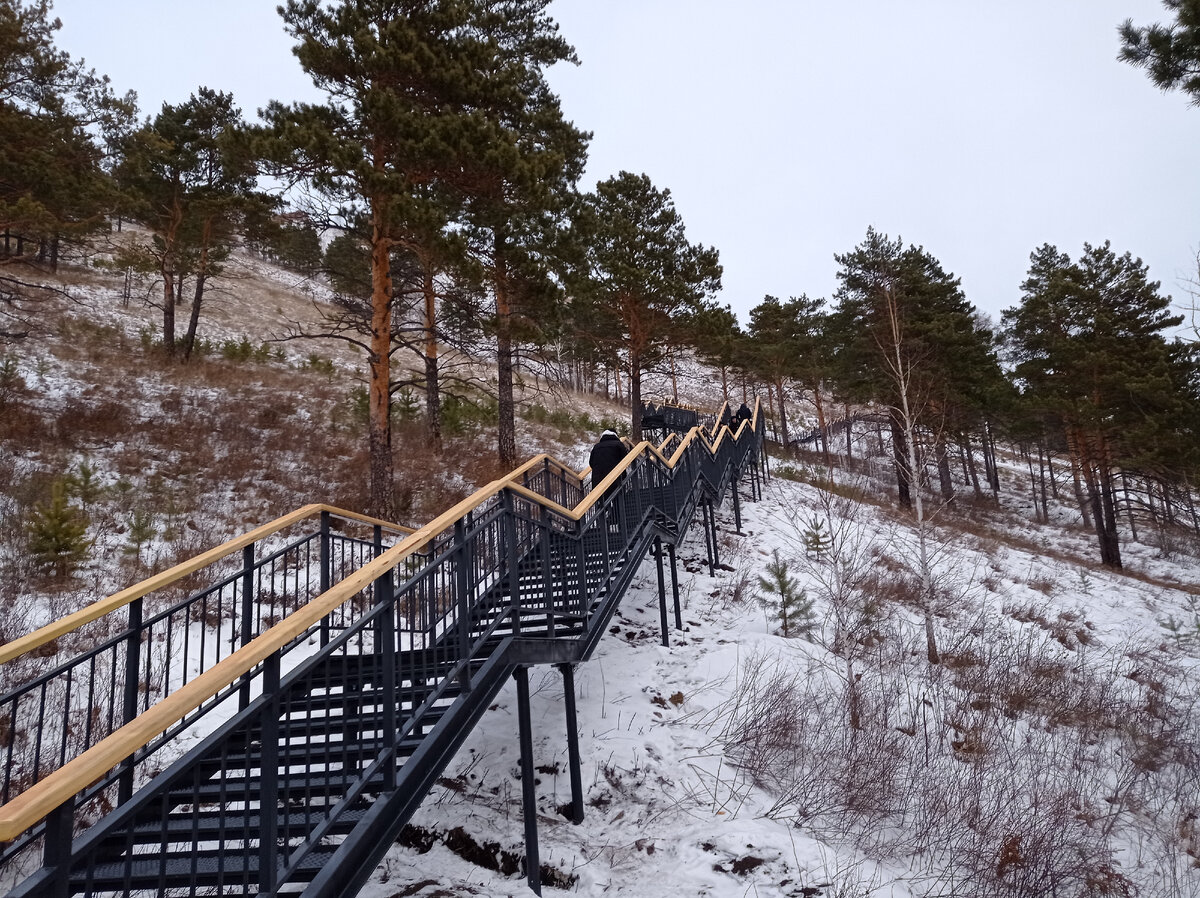 Лестница на Торгашинский хребет, Красноярск