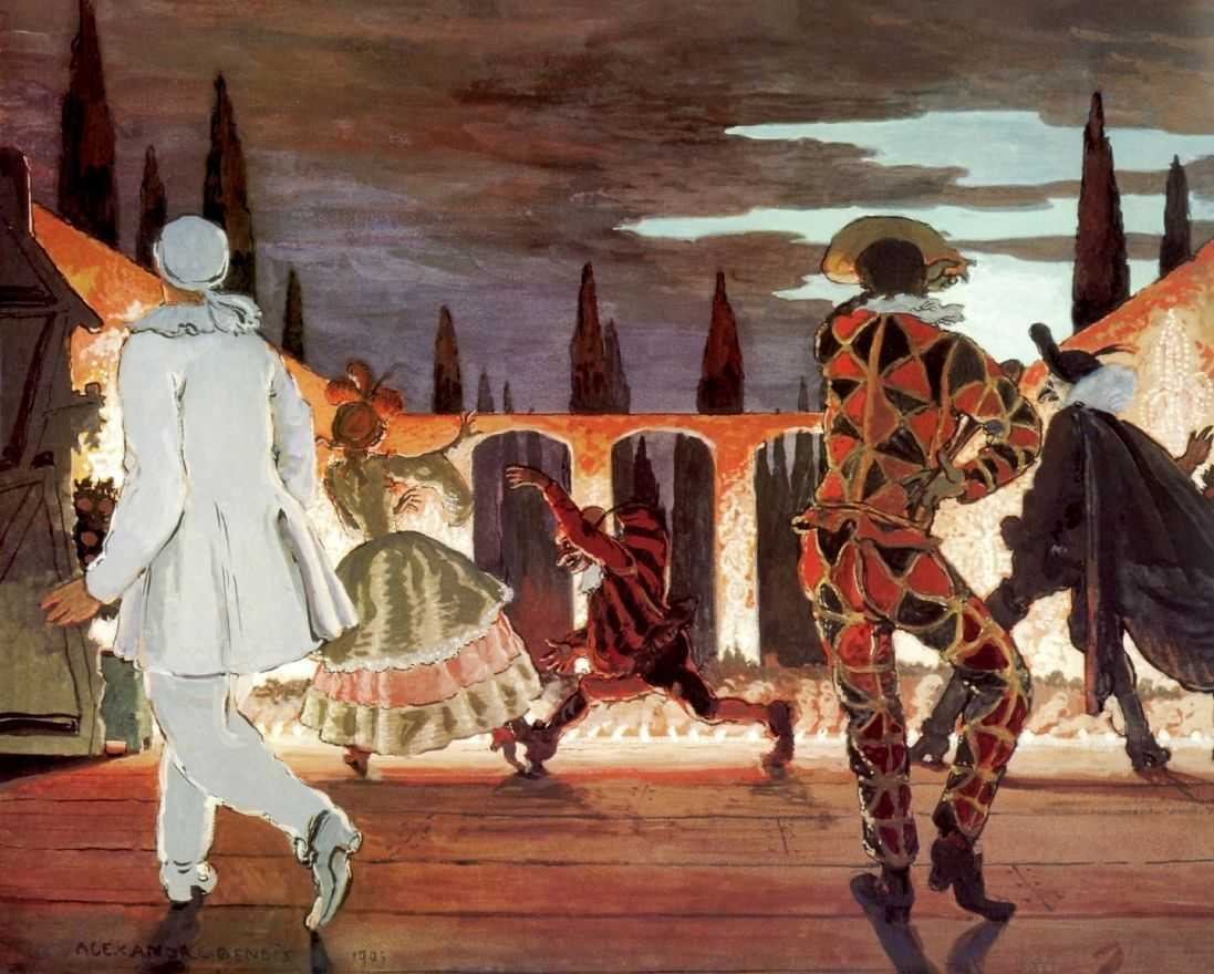 иллюстрация А.Н.Бенуа