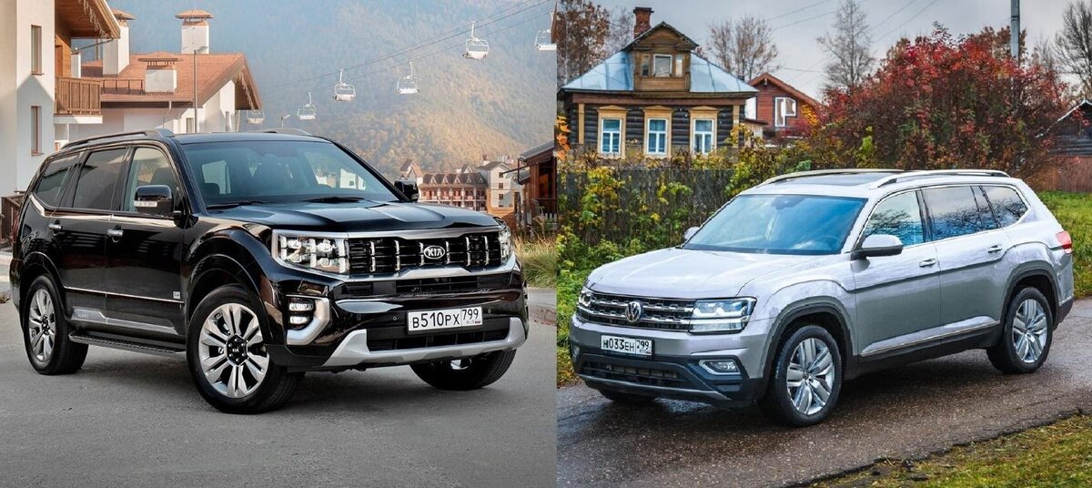 Kia Mohave vs Volkswagen Teramont