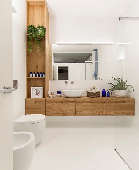 Дизайн маленькой ванной комнаты: выбора стиля, фото идеи с туалетом, без него, без ванны