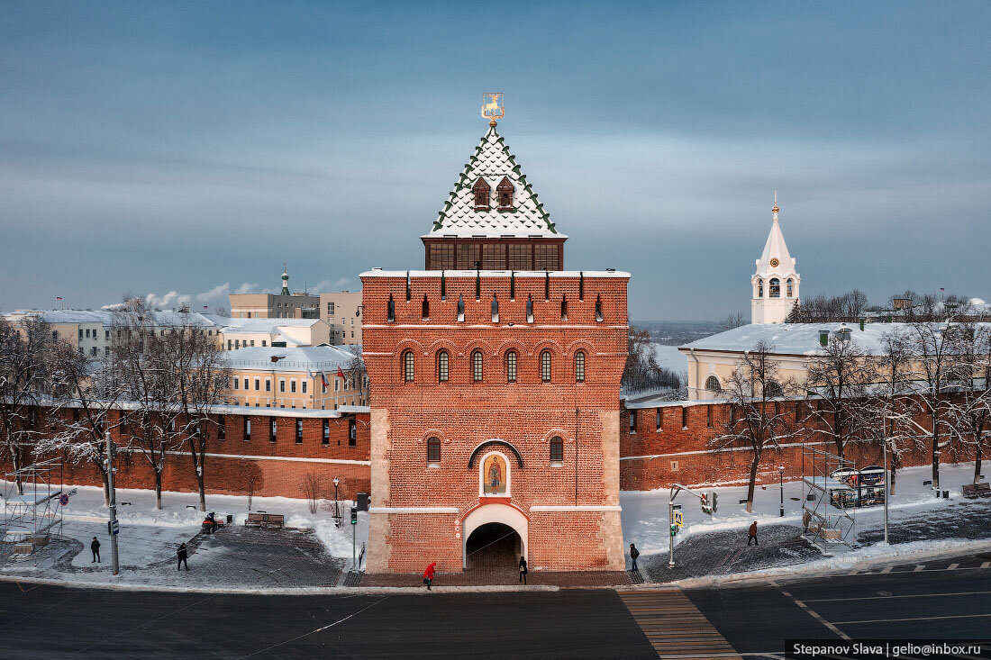 дмитриевская башня в нижнем новгороде