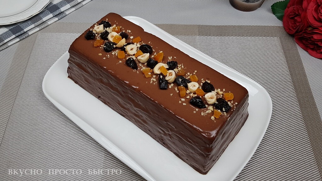 Торт Серенада без выпечки - рецепт на канале Вкусно Просто Быстро
