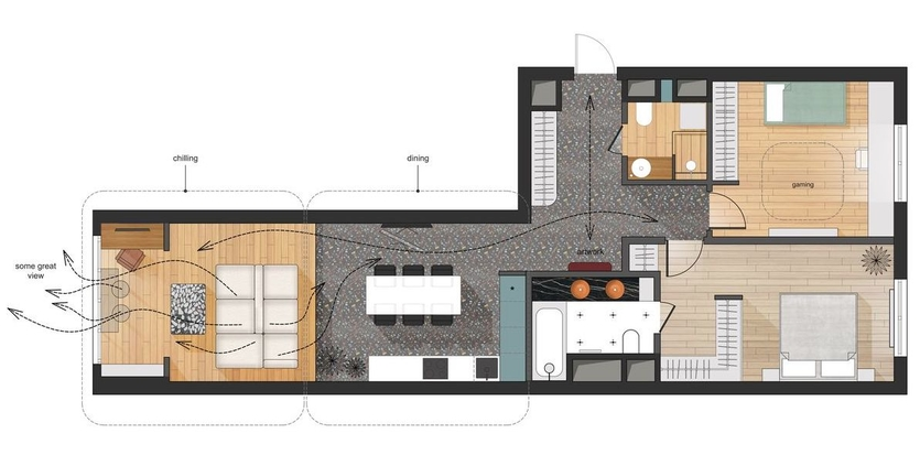 Планировка квартиры