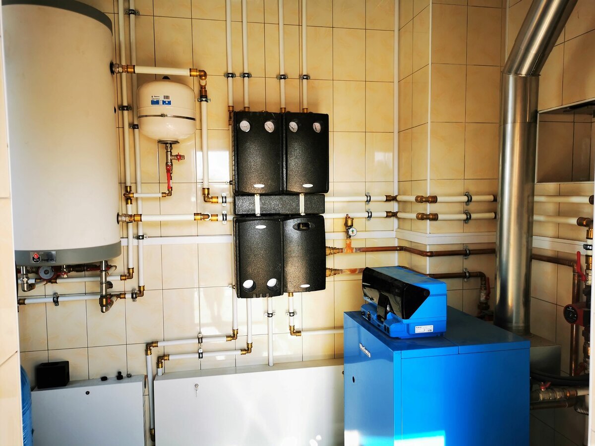 Котельная нашего дома. Фото автора 