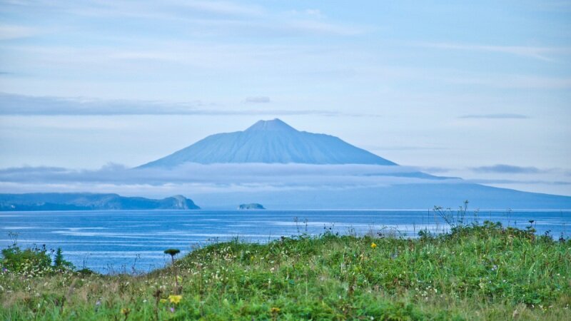 Вулкан тятя кунашир фото