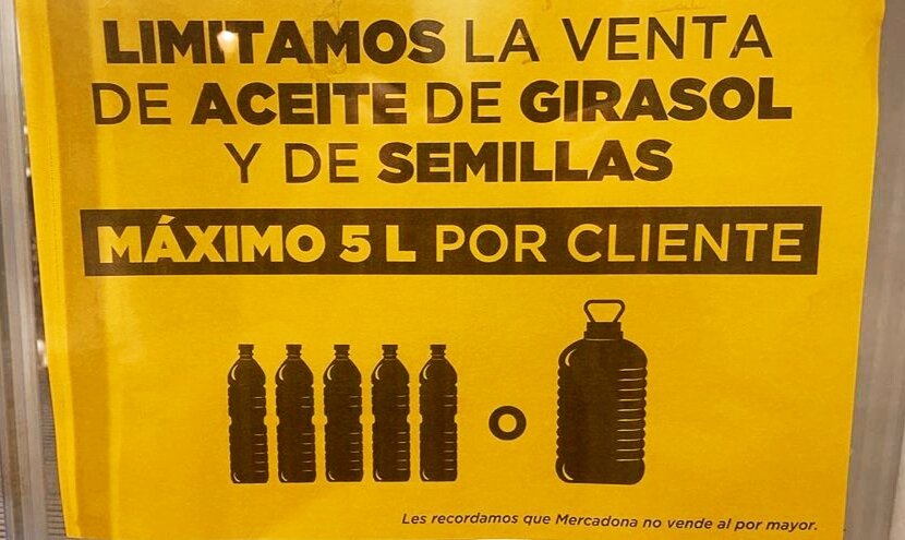 Ограничиваем продажу подсолнечного масла и семечек, максимум 5 литров в одни руки
