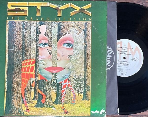 Styx «The Grand Illusion», 1977 г.