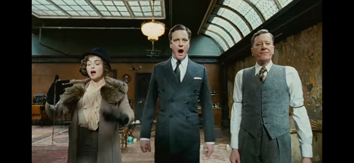 Кадр из фильма Король говорит