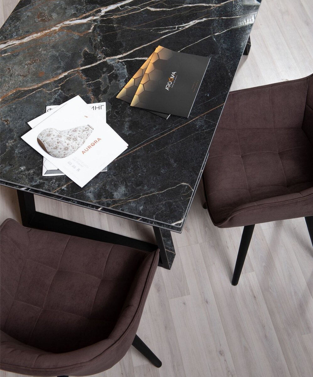 Стол "Monaco quadro" от российского бренда "AROMA" https://mebel-arooma.ru