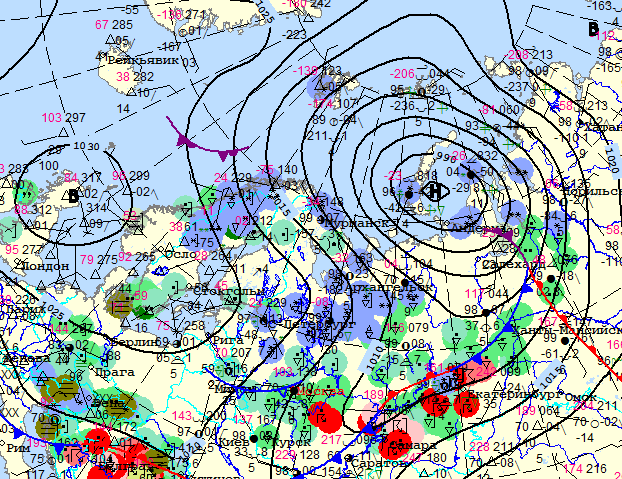Грозы на холодном фронте с волнами в 15 ч МСК 27.04.2022 
Источник: https://meteoinfo.ru/