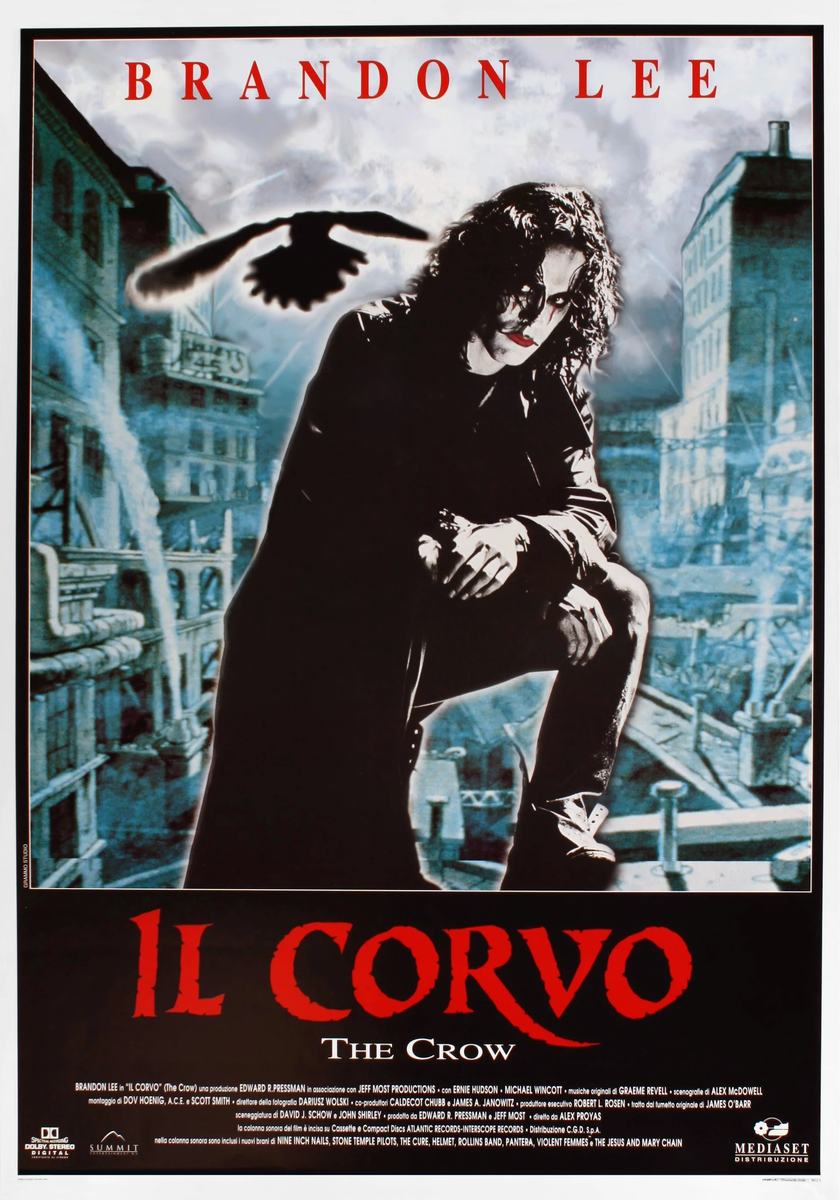 Ворон»/The Crow (1994): неплохая экранизация готического комикса | Мама  Игоря | Дзен