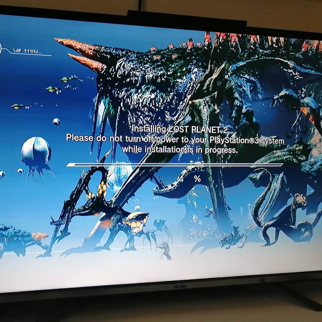 Мне кажется что это была одна из самых долгих загрузок с диска на Sony Play Station 3/
