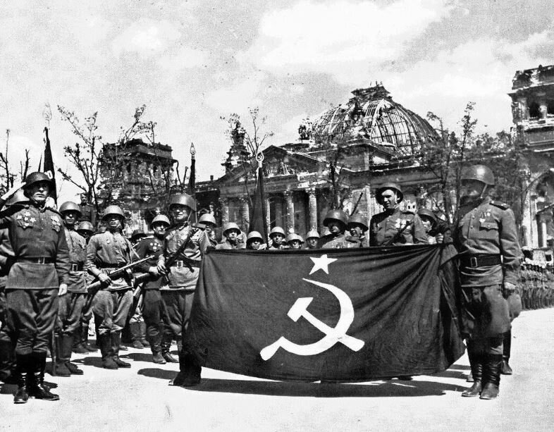 Берлин, 1945 год (иллюстрация из открытых источников)