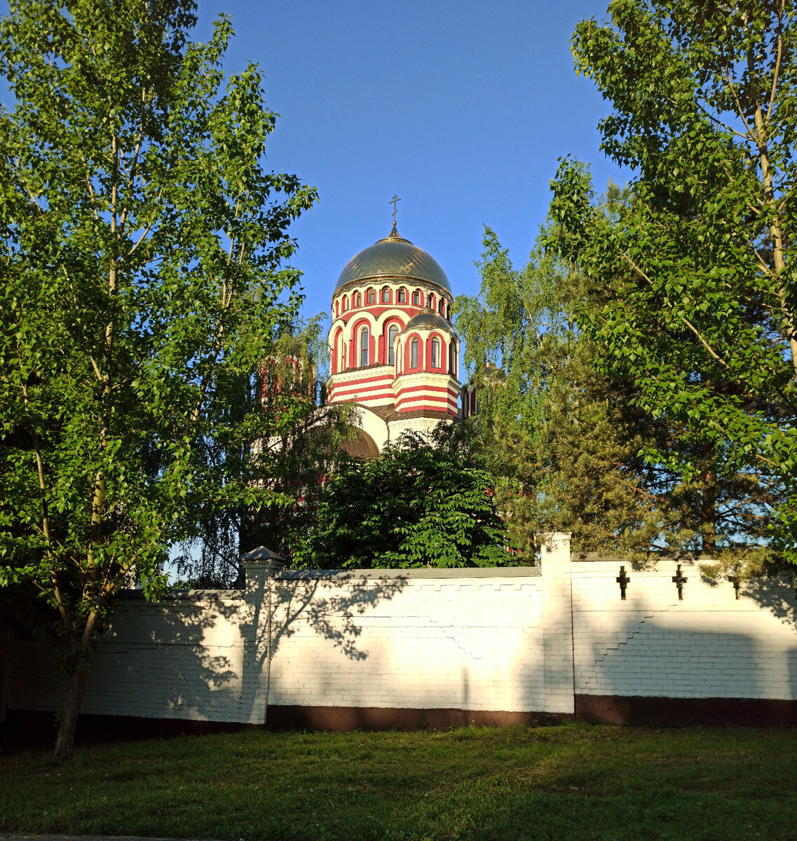 Самая новая церковь монастыря - храм Благовещения Пресвятой Богородицы 