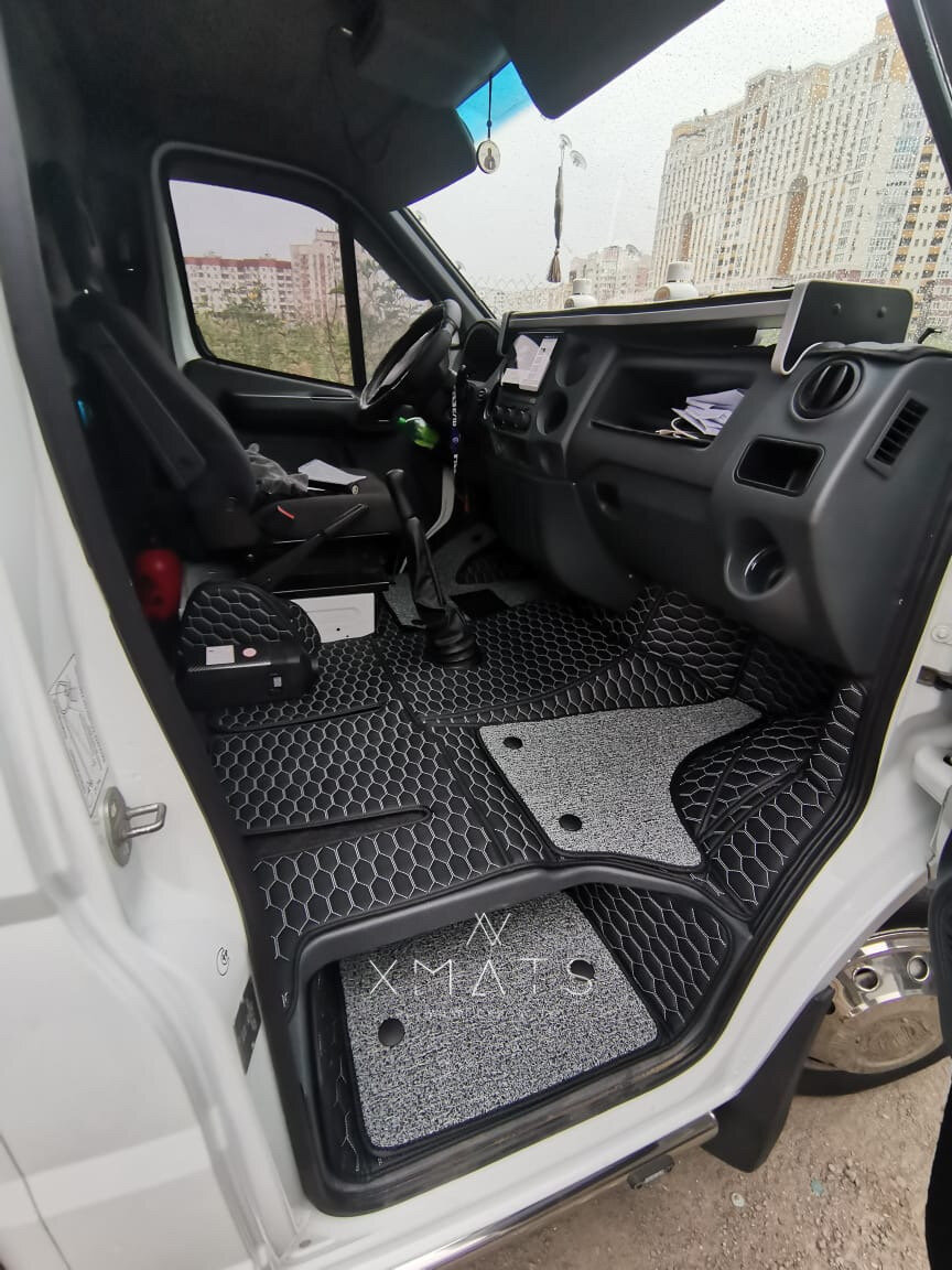 3D коврики из экокожи на Газель NEXT