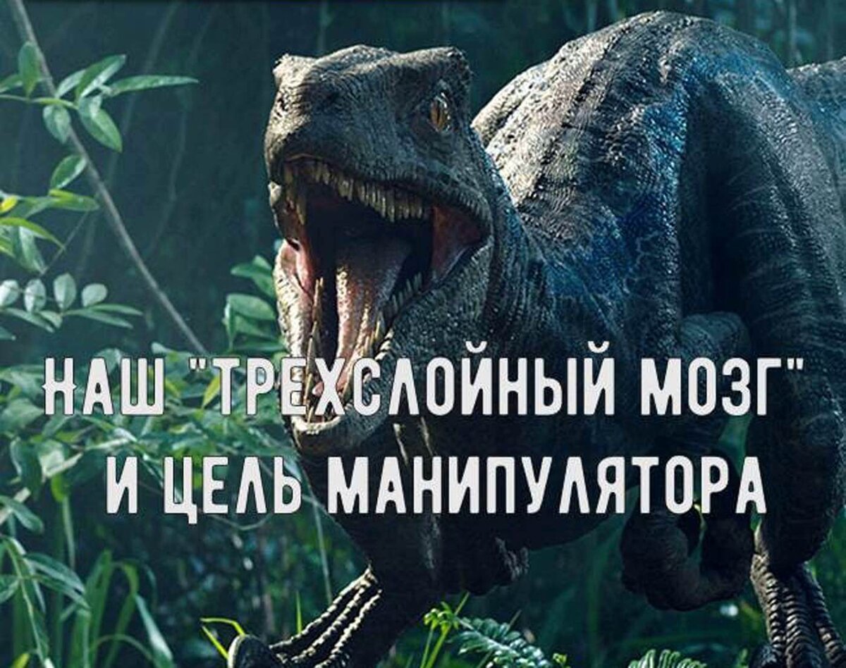 Наш "трехслойный мозг" и цель манипулятора