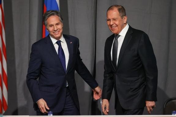    Сергей Лавров и Энтони Блинкен. Архивное фото: MFA Russia/globallook.com