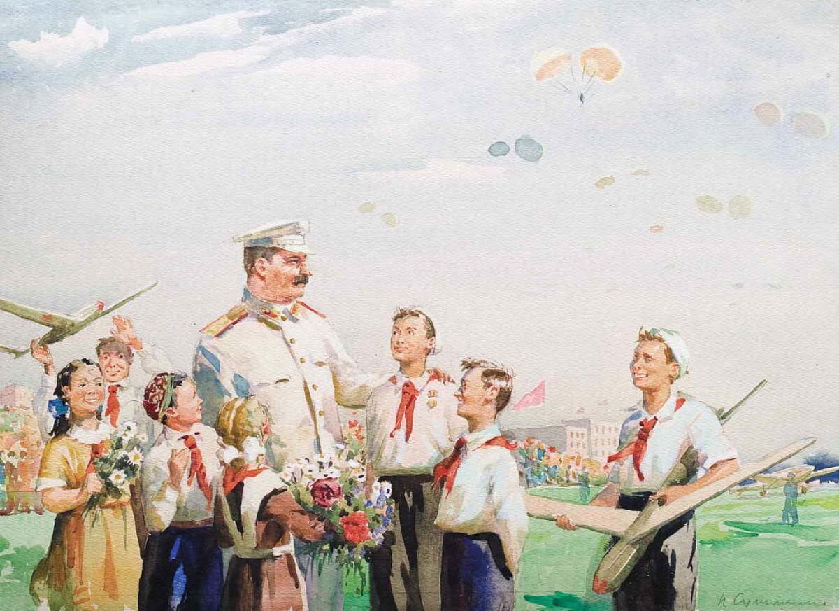 Сталин и дети картинки