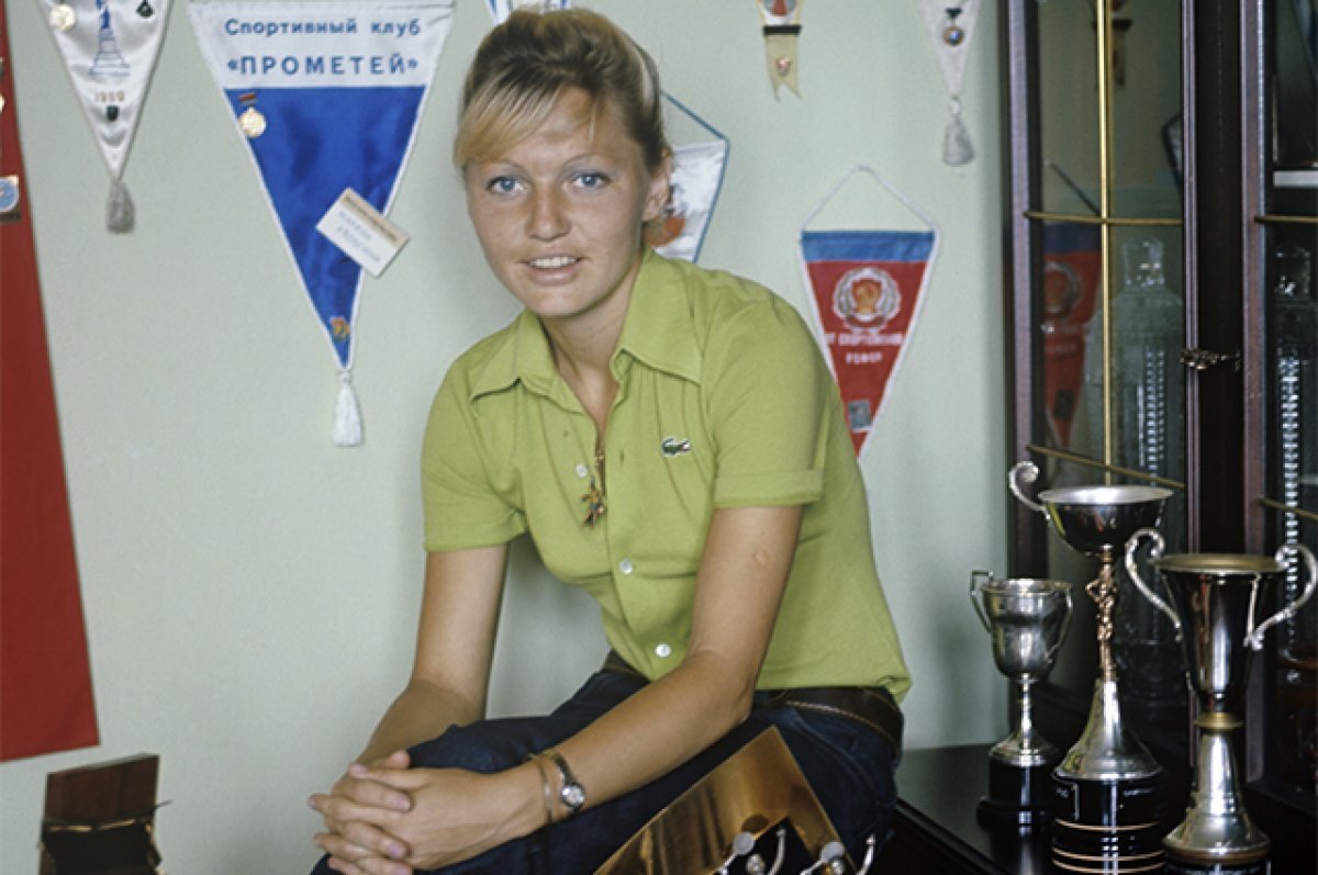    Марина Крошина, 1975 год.