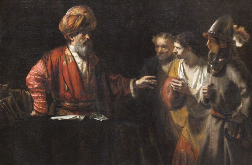 Рембрандт Харменс ван Рейн. «Центурион Корнелий (Притча о немилосердном должнике)»