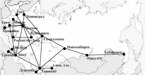 Карта системы ОГАС