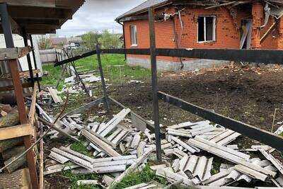    Село в Белгородской области пострадало от обстрела со стороны ВСУ © Telegram-канал Губернатора Белгородской области Вячеслава Гладкова