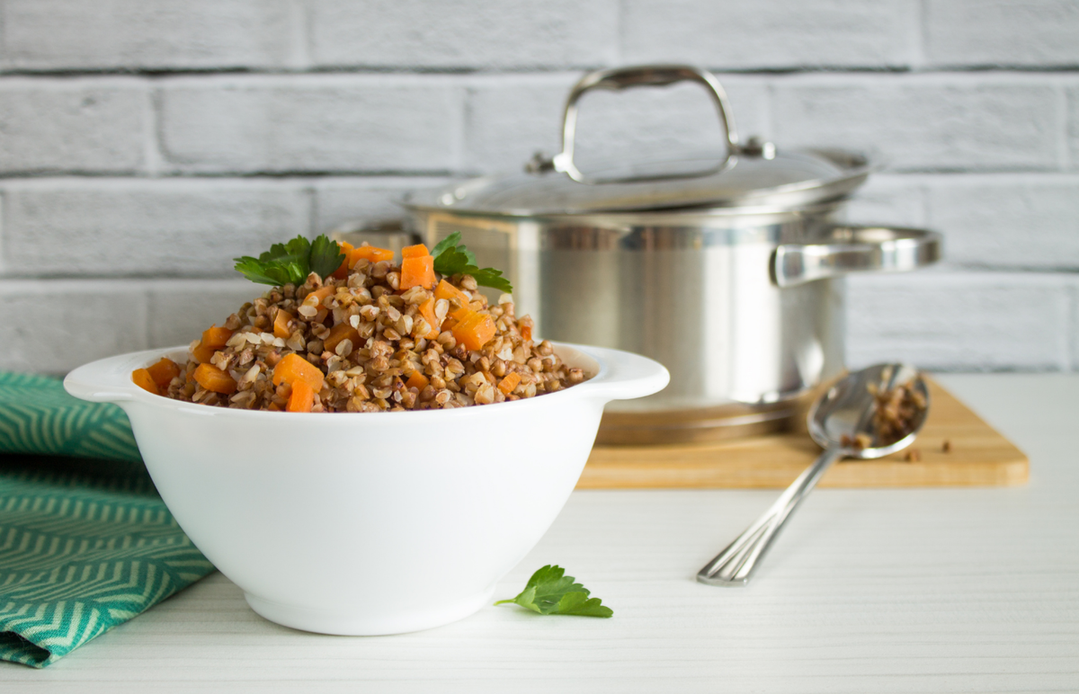 Рецепты. Гречка по-купечески. Гречка. Домашние рецепты