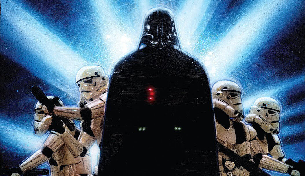 Фрагмент обложки комикса Darth Vader №18 (изд-во Marvel), илл. Марк Брукс