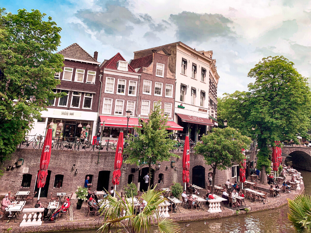 Двухуровневый канал в Утрехте/ фото автора