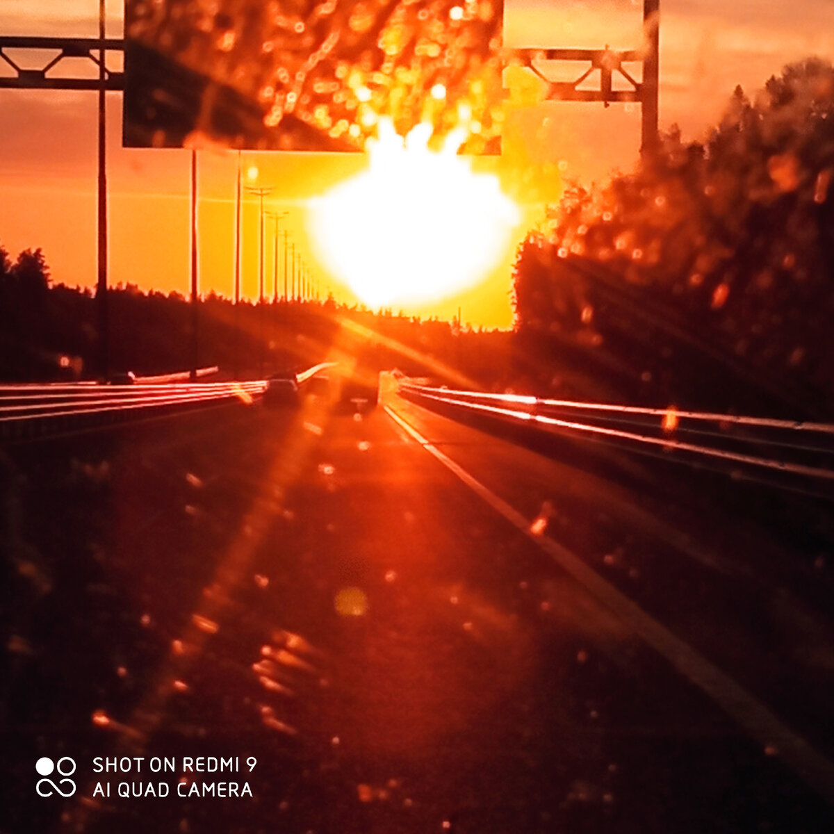 Так себе видимость.