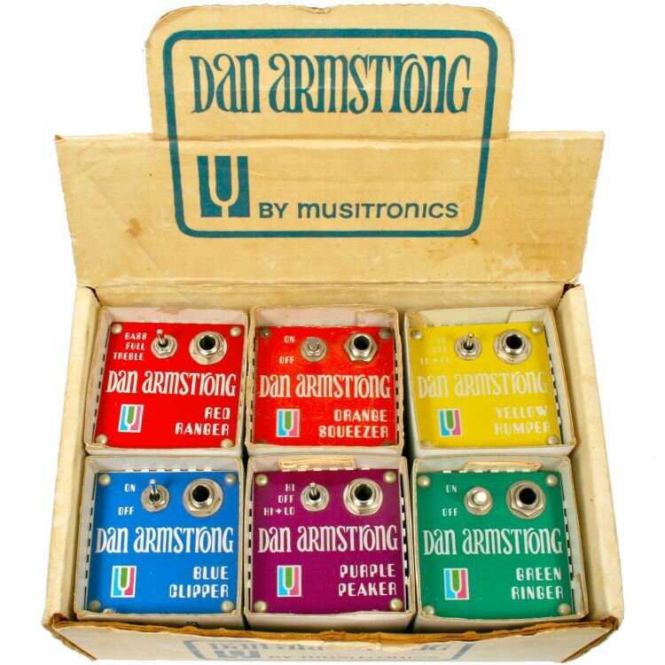 Эффекты серии Dan Armstrong от Musitronics