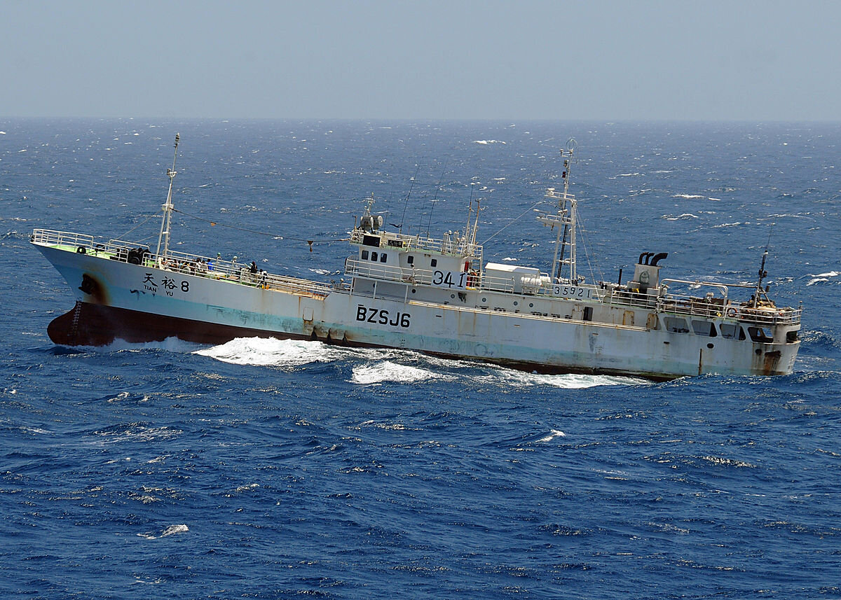 Китайское рыболовное судно