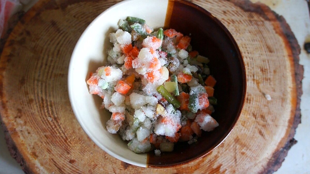 Замороженная овощная смесь