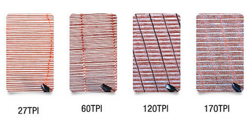 Плотность плетения корда наглядно