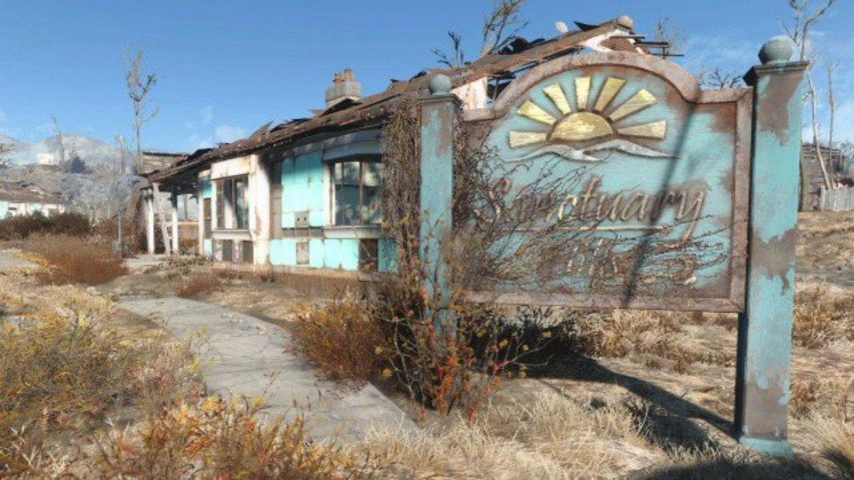 Fallout 4: 8 фактов о Сэнкчуари. | Evergreen | Дзен