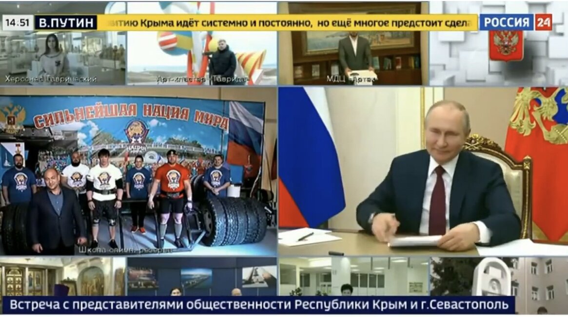 Доклад президенту России В.В.Путину автора проекта «Сильнейшая нация мира» Михаила Паллера спустя год