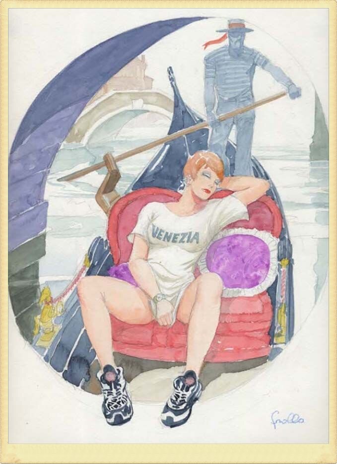 Леон Фролло (Leone Frollo). Гондола