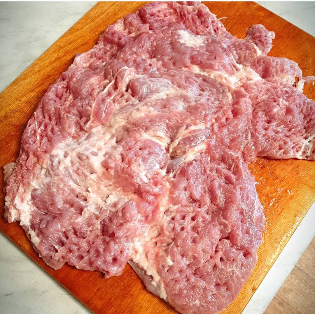 Мясо отбить. Фото автора 