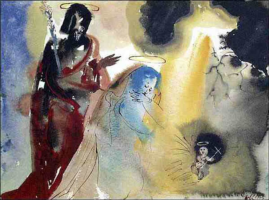 Сальвадор Дали. Иллюстрация к Библии, 1967
