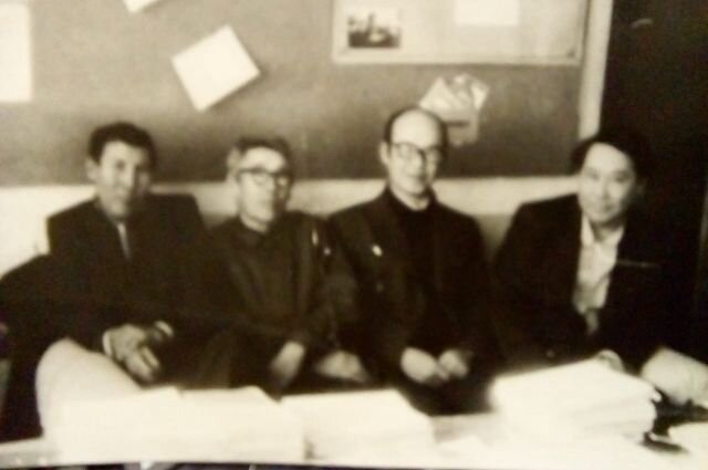 Со встречи с калмыками в 80-х. / Кучум Гаисин / Из личного архива