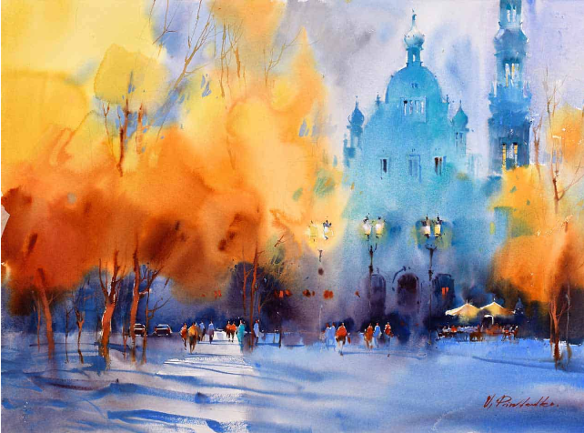 Художница Виктория Пришедько и ее яркие акварельные миры. Трудно поверить, что они написаны не с натуры.