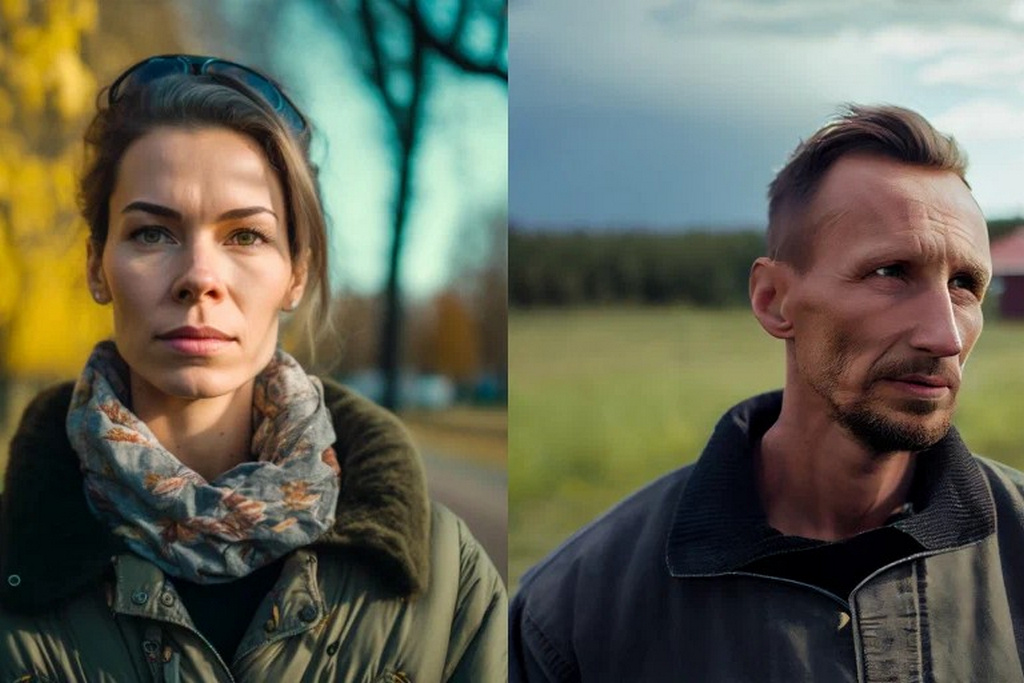    ортрет среднестатистического покупателя нарисовала нейросеть.