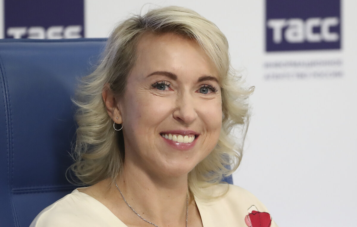    Старший тренер сборной России по синхронному плаванию Татьяна Данченко   Антон Новодережкин/ТАСС