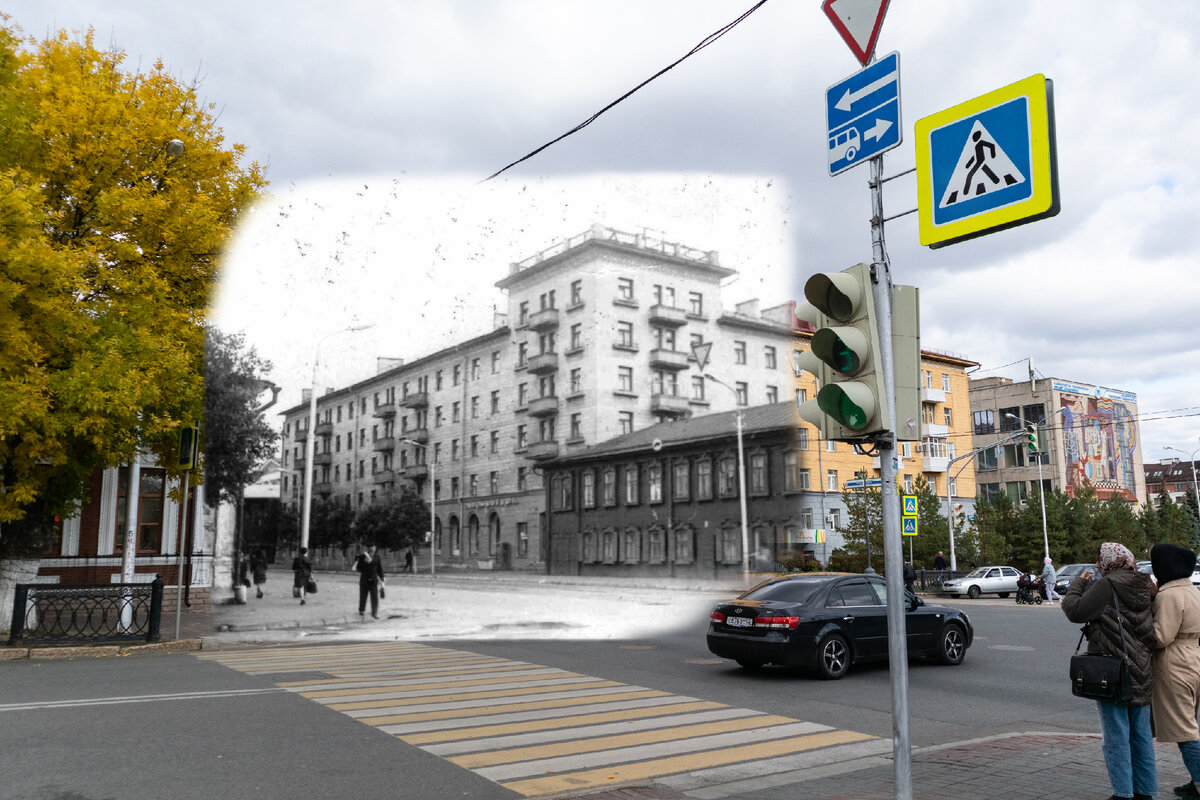 Дом на перекрестке улиц В.И. Ленина и С.М. Кирова в Уфе сквозь время, 28.09.21
