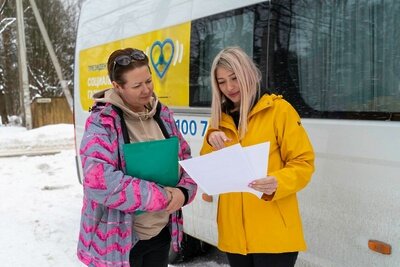    Мобильный офис соцгазификации в Подмосковье © Пресс-служба Министерства энергетики Московской области