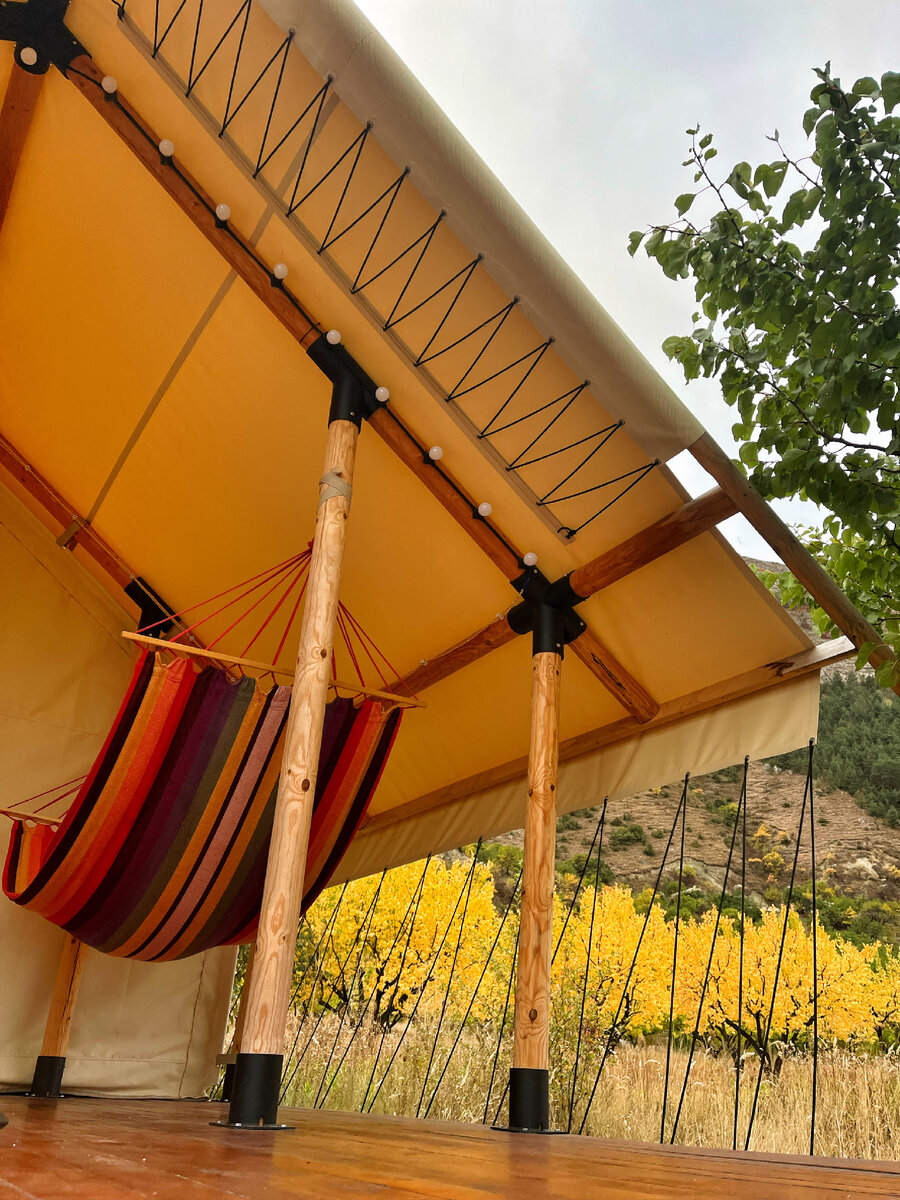 Гуниб: глемпинг шатер